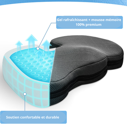 ErgoSeat™ – Le coussin ergonomique ultime pour le confort au quotidien